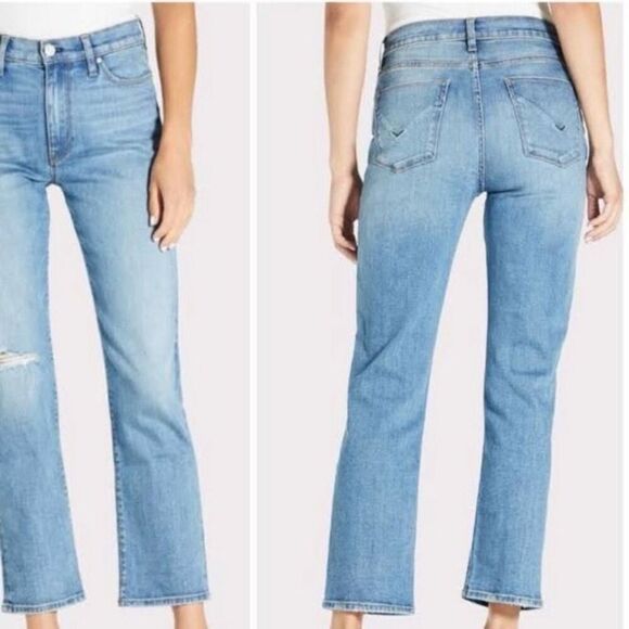 Hudson Barbara high rise straight jeans size 26 - Picture 1 of 13